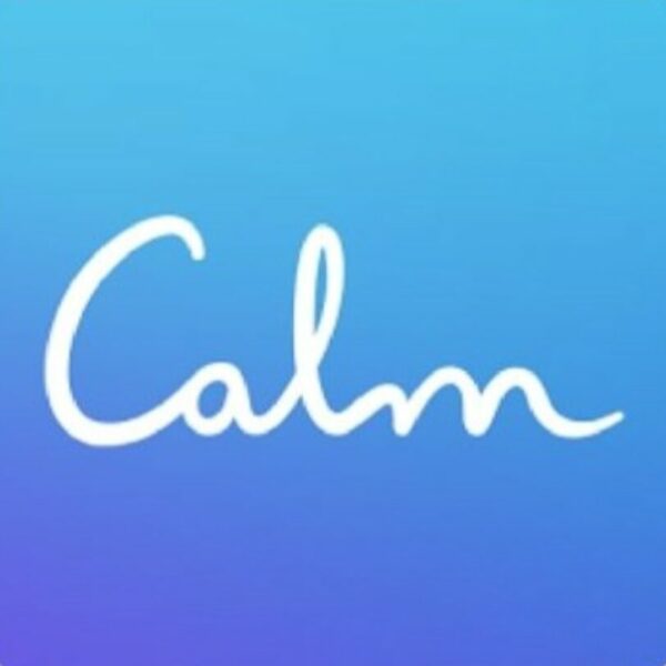 App Meditazione Calm logo.